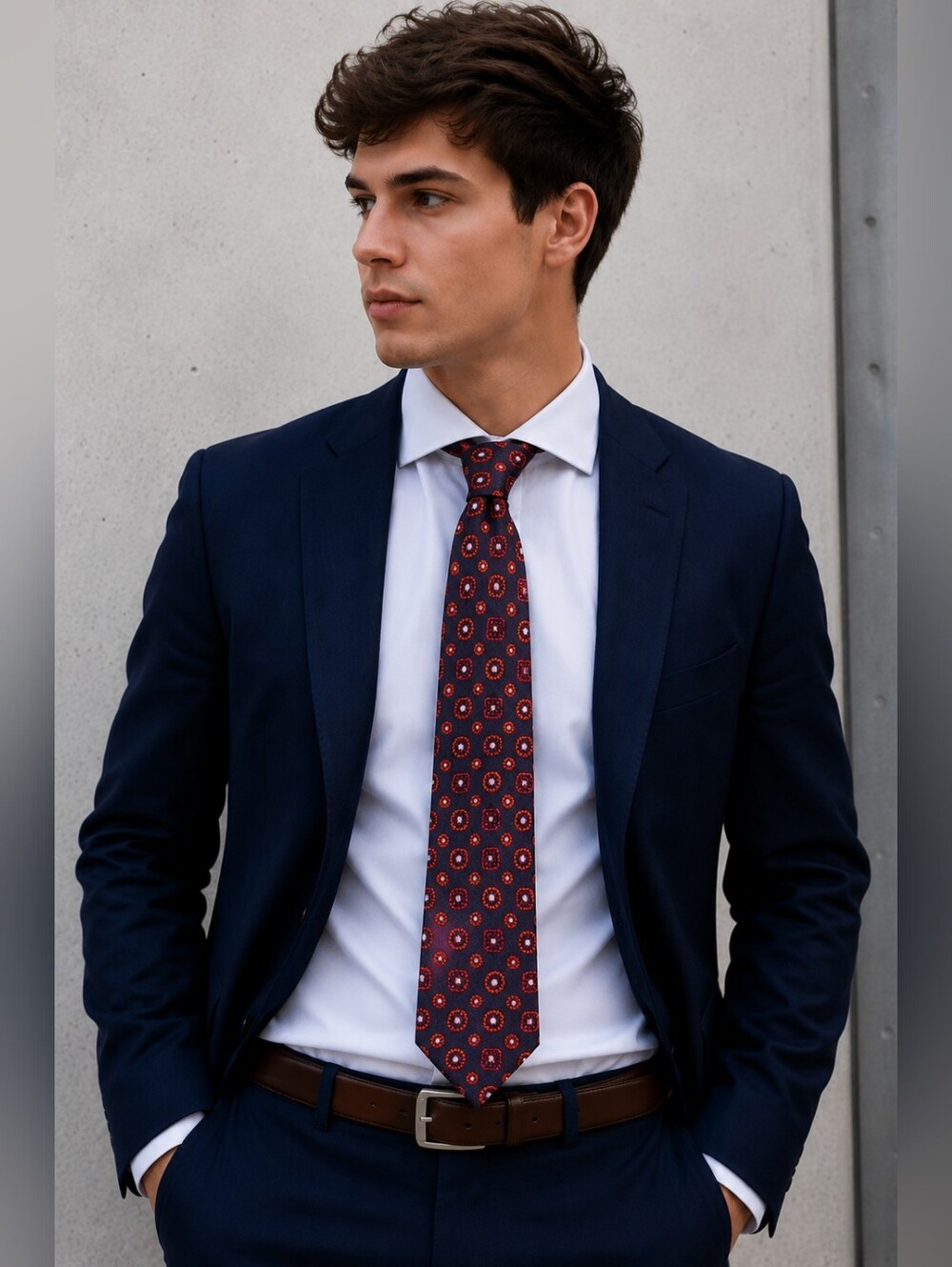 Montebello Italia Silk Tie‎